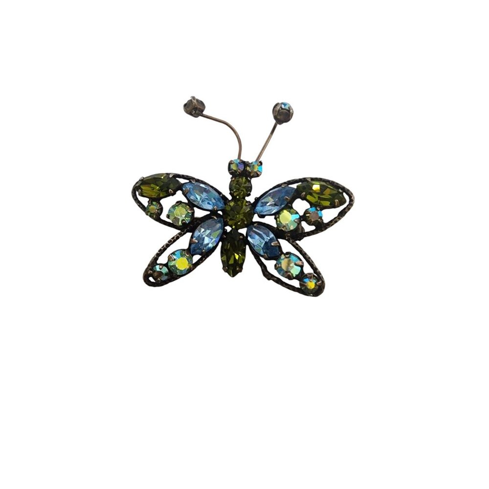Vintage Beautiful Signed Regency Butterfly Brooch (A2506)